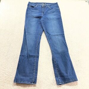 Tru Luxe Bootcut Jeans Womens 31/12 Blue Sydney Mid Rise Stretch Denim